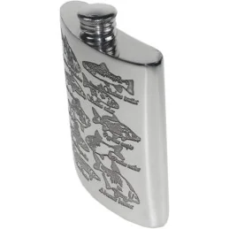 Fish Scene Hip Flask