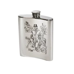 Shooting Scene Hip Flask