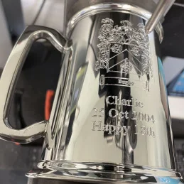 Plain Standard Pewter Tankard